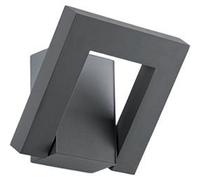 Leva - Lámpara de pared LED de 12W, temperatura de color de 3000-4000 K, ajustable en 340°, 960 lúmenes, grado de protección IP54, color antracita mate - Perenz