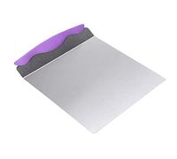 Levantador de Pasteles para Pasteles Grandes Pastelería 25 × 20 × 3 Bandeja de Transferencia de Pizza de Pastel de Acero Inoxidable Placa Móvil Pala Elevadora de Pasteles