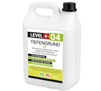 LEVEL PLUS 04 Imprimación de profundidad LF 5L, imprimación para paredes interiores y exteriores, colores profundos, papel pintado, imprimación universal, lista para usar en superficies absorbentes