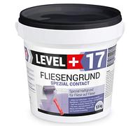 Level Plus 17 Baldosas de 1,5 kg de imprimación especial para azulejos, base de cuarzo, color azul, para interior y exterior, resistente a las heladas y al agua