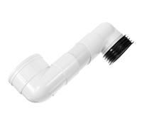 Levemolo Accesorio de Baño Cambiador de Desagüe para Inodoro Moldura Pieza y Unión sin Costuras, Tubo Plano de 10 CM para Instalación en WC