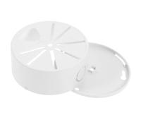Levemolo Caja de Conexiones para Cámara de Seguridad, Cubiertas de Caja de Conexiones de Plástico Blanco, Montaje en Techo, Organiza Cables para Hogares y Espacios Comerciales