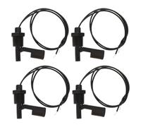Levemolo Sensor de Nivel de Agua Horizontal 4 Flotadores Líquidos de PP para Control de Bomba y Alarma en Tanque de Agua Dulce y Filtración