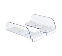 Leviatan DUO - Manilla de puerta sin contacto sin contacto, 2 unidades, transparente