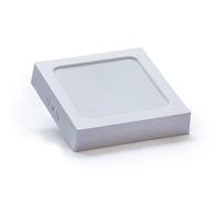 levitantes Downlight E6 LED de superficie cuadrado 18W D226*H35 mm, luz cálida 3000K, 2000lm, blanco