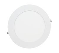 Levitantes Downlight LED 18W Redondo Blanco Empotrable, alta nergética, ideal para iluminación interior en casas y oficinas.