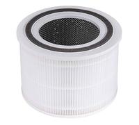 LEVOIT Filtro de aire de repuesto para purificador de aire Core 200S, Filtro HEPA, De carbón activo de alta eficiencia y prefiltro, Contra alergias, Humo, Polvo, Polen, Color Blanco