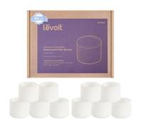 LEVOIT Filtro de Repuesto para Humidificador, Captura las Partículas Finas del Depósito de Agua para Mejorar la Eficacia de la Humidificación, Compatible con Levoit Humidificador, Paquete de 10