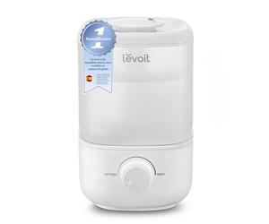 Levoit Humidificador, 23dB, Sin BPA, Classic 160, Blanco | Humidificador Bebés, 2,5L Hasta 25H, Boquilla 360°, Apagado Automático, 17W, Llenado Superior, Sin BPA