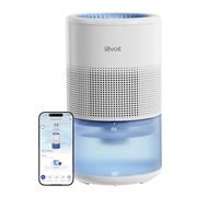 Levoit Superior Studio Smart, Humidificador Evaporativo, 4,5L con 45H | Humidificador de Aire Inteligente, Sin Polvo Blanco, Filtro Larga Duración, Autolimpieza, Piezas Lavavajillas, 19dB