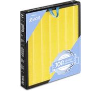 LEVOIT Vital 100S - Purificador de aire para alergias a mascotas, 3 en 1 H13 True HEPA, filtro de carbón activado de alta eficiencia, Vital 100S-RF-PA (LRF-V102-YUS), 1 paquete, amarillo