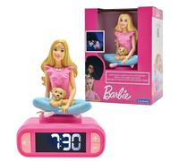 Lexibook, Barbie, Despertador con luz nocturna, modelo RL800BBLXB