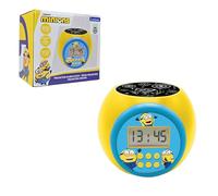 LEXIBOOK, Barbie, Reloj Despertador con proyector, función de repetición y Alarma, luz Nocturna con Temporizador, Pantalla LCD, Funcionamiento a Pilas, Rosa, RL977BB