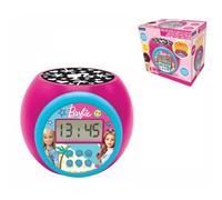 LEXIBOOK, Barbie Reloj Despertador Proyector, RL977BB