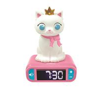 LEXIBOOK, Gatito Reloj Despertador Luz Nocturna, RL800KT