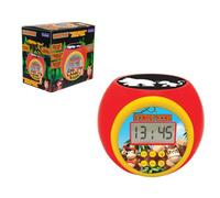 LEXIBOOK, Donkey Kong Reloj Despertador Proyector, RL977DKLXB | Proyección de techo, temporizador, pantalla LCD, snooze, funciona con pilas