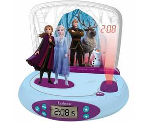 Lexibook Frozen 2 - Reloj despertador proyector con sonidos RP510FZ