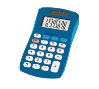 Lexibook, FRUITIES® Calculadora de Bolsillo, 8 dígitos, 4 Operaciones, Funciones básicas y avanzadas, Solar y Pilas, Azul, C208A