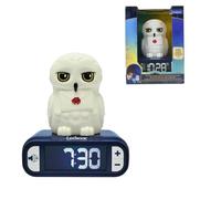 Lexibook, Hedwig Reloj Despertador Luz Nocturna, RL800HP1LXB