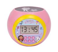 LEXIBOOK, La Casa de Gabby Reloj Proyector, RL977GDHLXB