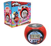 Lexibook, Miraculous Reloj Despertador Proyector, RL977MILXB