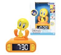 Lexibook Reloj despertador Tweety RL800TW - Luz nocturna y sonidos - Amarillo