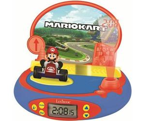 Lexibook Reloj Despertador con Proyector 3D Mario Kart Nintendo
