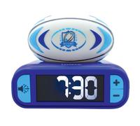 Lexibook, Rugby Reloj Despertador Luz Nocturna, RL800RGLXB