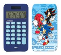Lexibook, Sonic, Calculadora de Bolsillo Azul, C45SN
