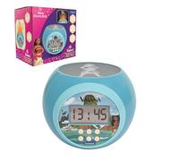 LEXIBOOK, Vaiana Reloj Despertador Proyector, RL977VN | Proyección de techo, temporizador, pantalla LCD, snooze, funciona con pilas, azul