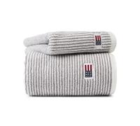 Lexington Toalla de mano Icons Original Striped 50x70 cm White-gray