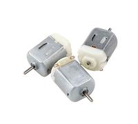 Lfang-Generators 3pcs Miniatura DC Motor DIY juguete 130 pequeño motor eléctrico 3V a 6V, alta e transmisión