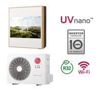 LG ArtCool Gallery LCD 09 - Aire acondicionado WiFi UVnano Inverter