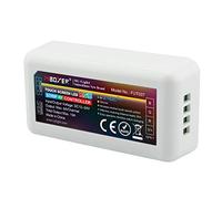 LGIDTECH FUT037 RGB LED Strip Light 2.4GHz RF Wireless 4-Zone Controller Receptor Caja,4-Zone RGBW Remote, Panel B3 T3 y iBox Hub para control de teléfonos inteligentes Todo no está incluido
