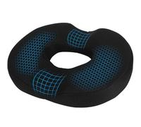Libershine Cojin Coxis, Cojin Antiescaras, Cojin Antiescaras Almohada Viscoelástica Ergonómico, Base Antideslizante, Funda Lavable, para Oficina Casa Coche o Viaje, Negro
