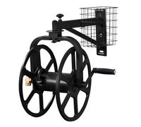 Liberty Garden Products Carrete de manguera 712-B, negro