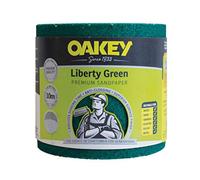 Liberty Green - Rollo de lija (115 mm x 10 m, tamaño mediano, 60 g)