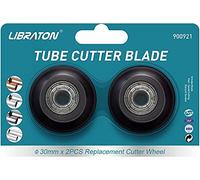 LIBRATON 2 cuchillas de repuesto para cortador de tuberías | Para cortar tubos de aluminio, cobre, PVC, tubo fino de acero inoxidable
