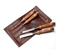 LIBRATON Juego Cinceles Formones para Madera 4 Cinceles Profesionales
