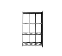 MUUBS Estantería de pared Manhattan High 65.5x33x111 cm Black