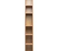 Librería alta skipper color roble