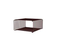 Montana Estantería Panton Wire Half Height 34.8x17.2x34.8 cm Black red