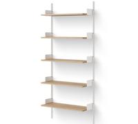 Librería de Pared 1900 Roble/ Blanco