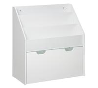Librería Infantil Y Bandeja Con Ruedas ATMOSPHERA 62,7 X 30 X 70 Cm Blanco