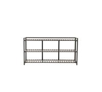 Librería Manhattan (ancho 100 x profundidad 30 x alto 50 cm ), Negro