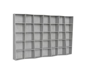 Librería moderna de hormigón Trek 7 elements - Itamoby