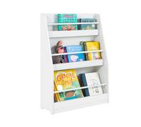 Librería para niños de altura de 3 niveles estantería infantil multifuncional kmb45-w sobuy es 58 cm