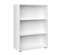 Librería Vela MDF blanca 115x60x28cm 3 estantes