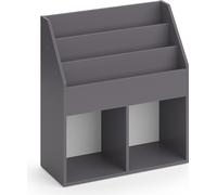 Librería Vicco Luigi Gris 72 x 79 cm, Model 37166