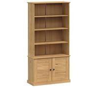 Librería Vigo Madera Maciza De Pino 85x35x170 Cm Vidaxl
